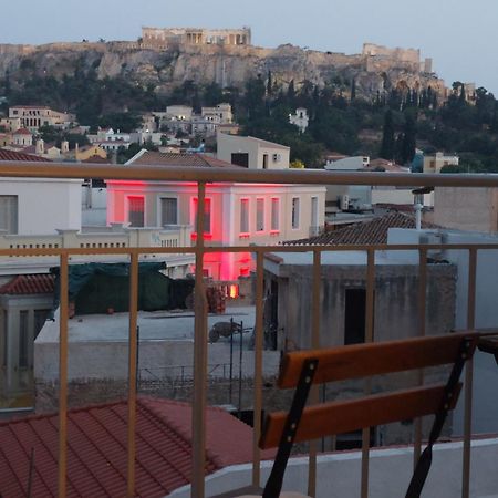 Luxury Apartment Overlooking The Citadel Of Tsakas Athen Eksteriør bilde